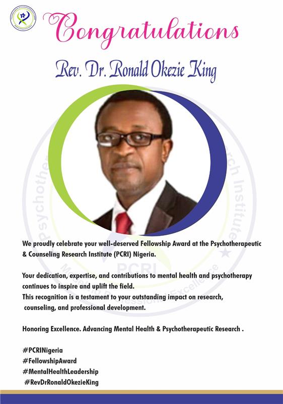 Rev. Dr. Ronald Okezie King