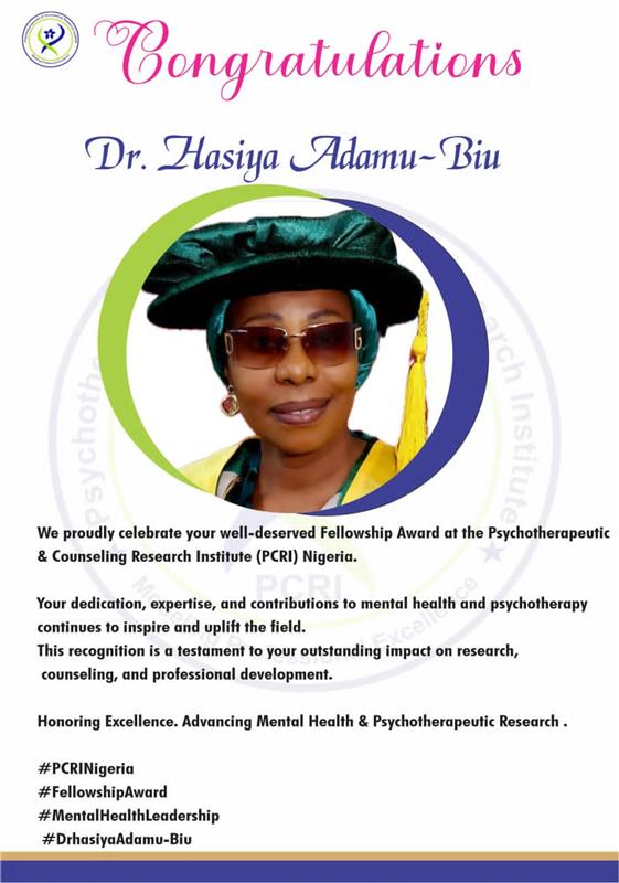 Dr. Hasiya Adamu-Biu