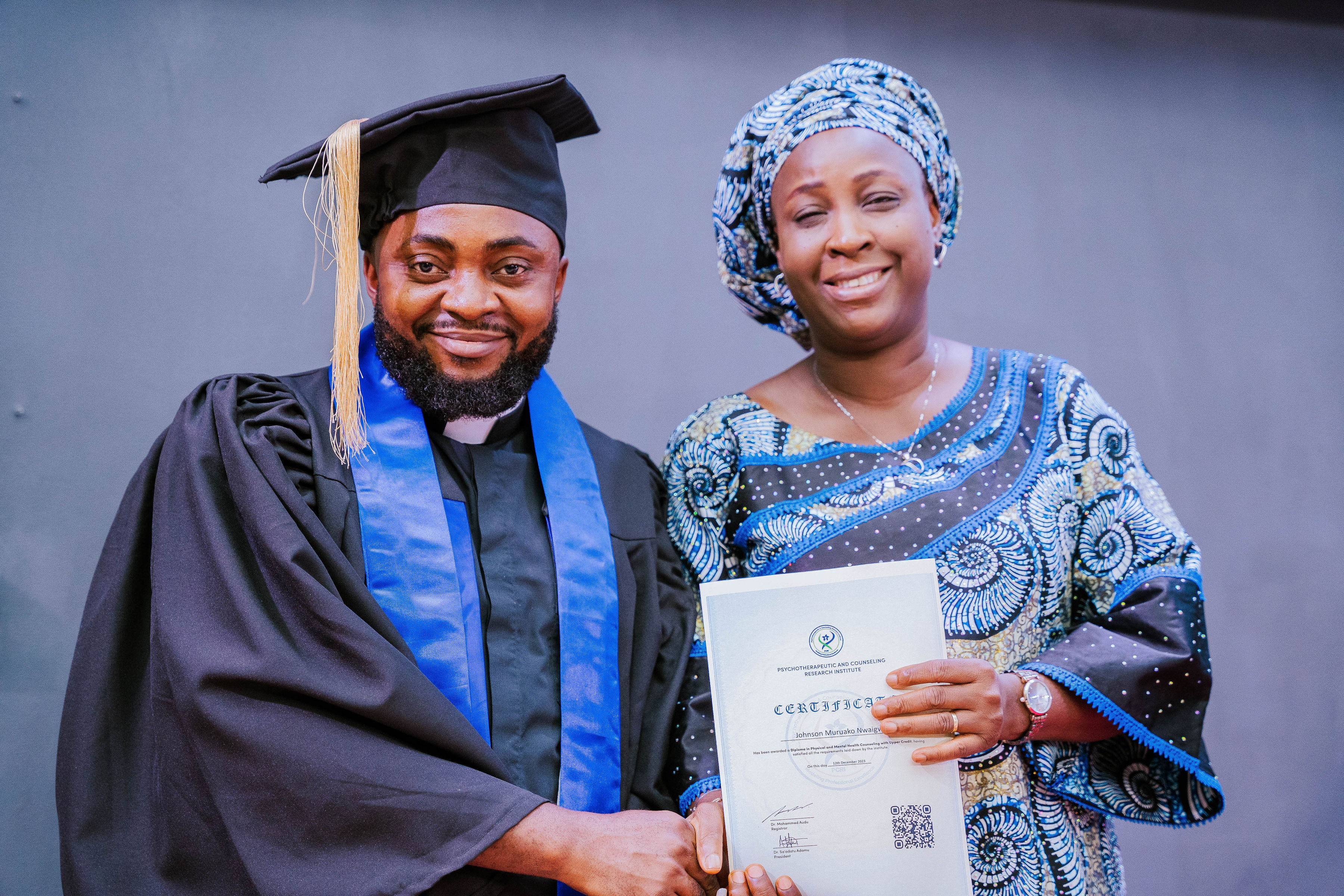 PCRI Nigeria graduation ceremony