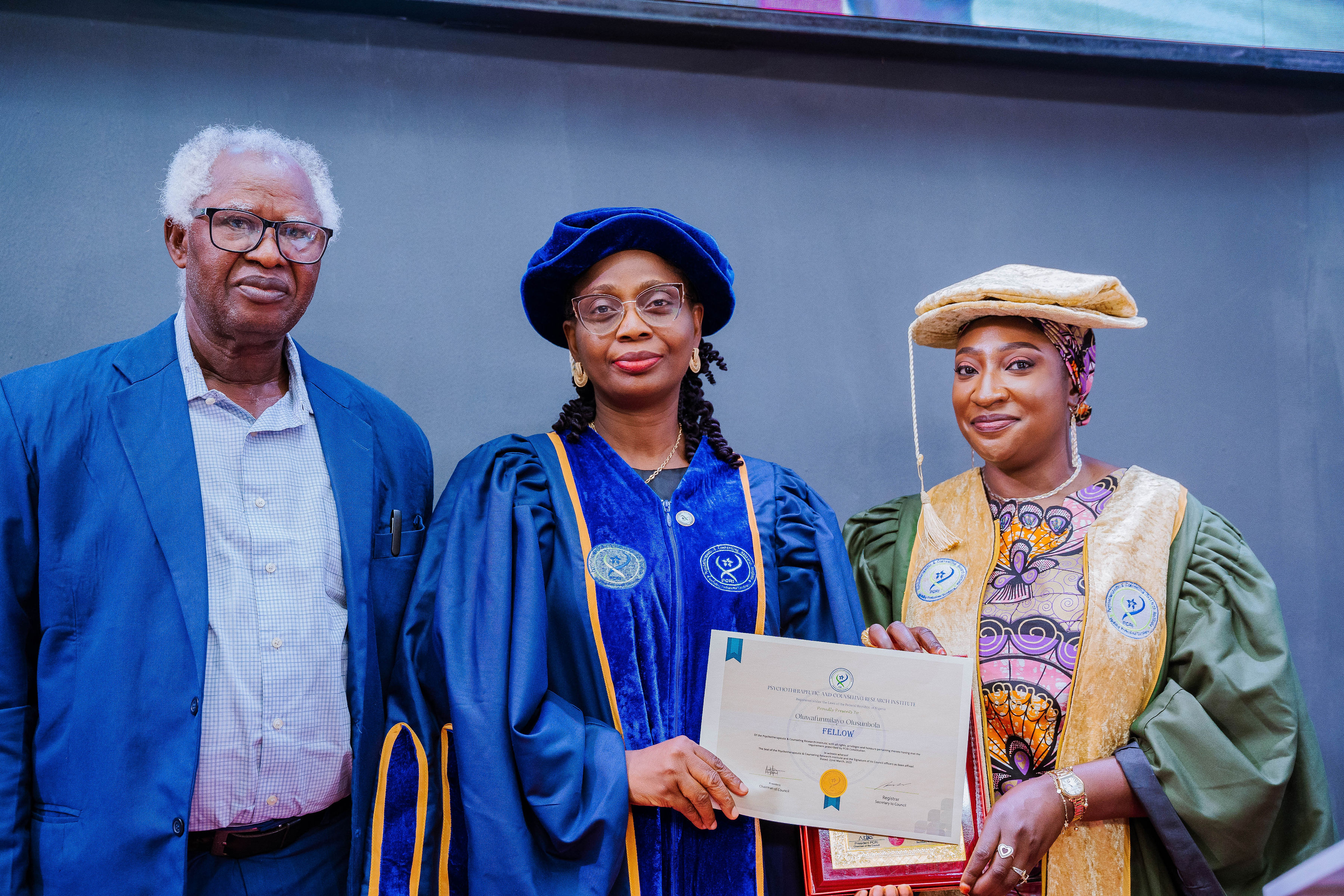 PCRI Nigeria graduation ceremony